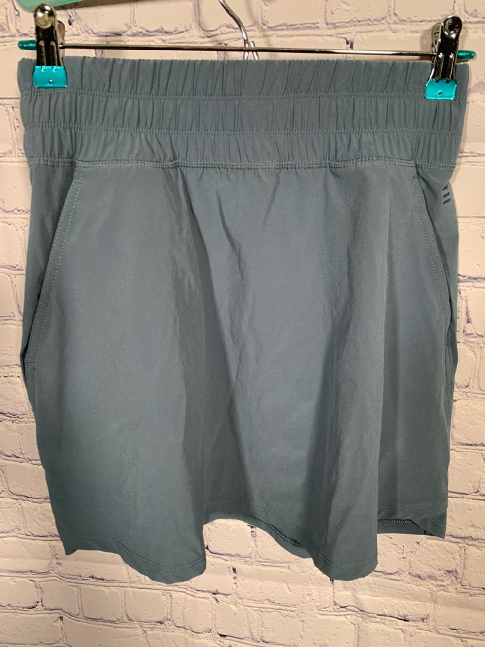 Free Fly Womens Athletic Mini Skirt Blue Green Size XS Casual Athleisure Outdoor